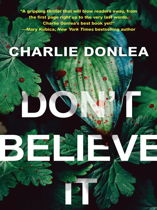 Cover of Don't Believe It
